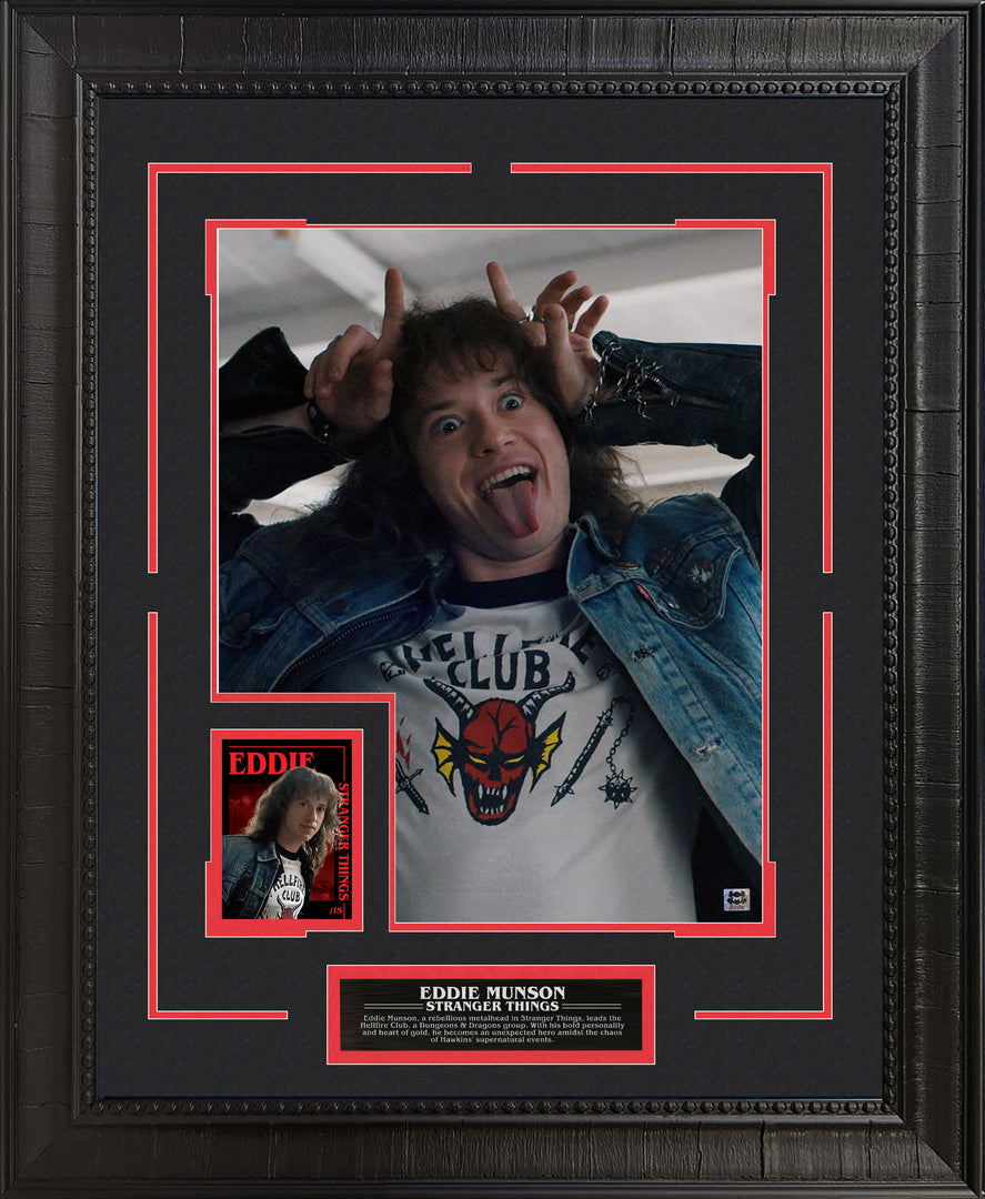 Eddie Munson - Stranger Things with LTD Collectible Card