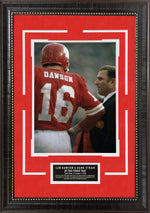 Load image into Gallery viewer, Len Dawson and Hank Stram - Kansas City Chiefs - 65 Toss Power Trap
