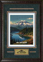 Load image into Gallery viewer, Mt Rainier National Park Retro Travel Poster
