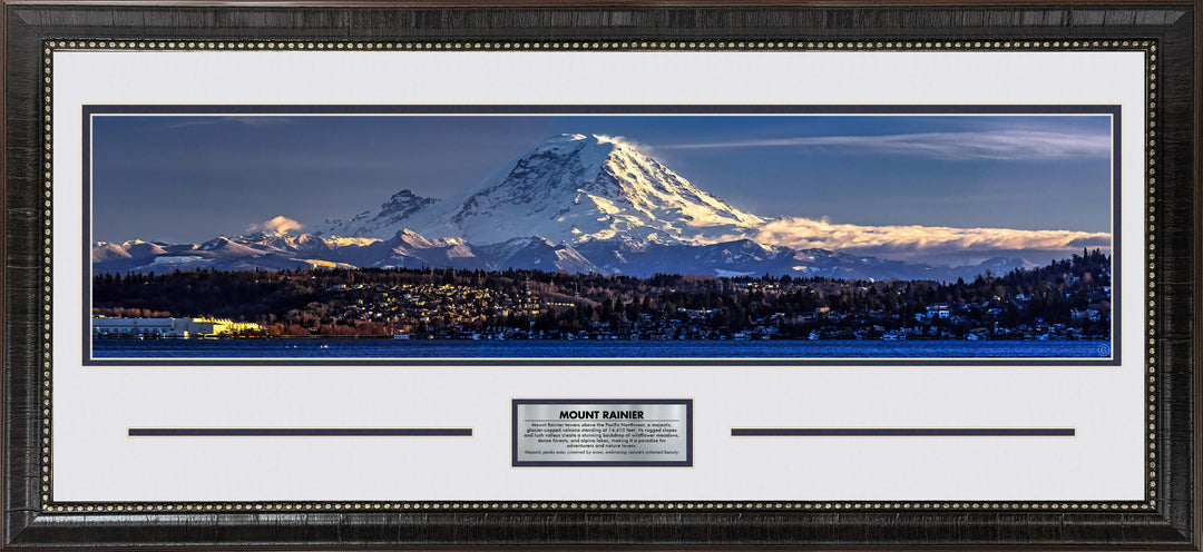 Mt Rainier Skyline Panorama