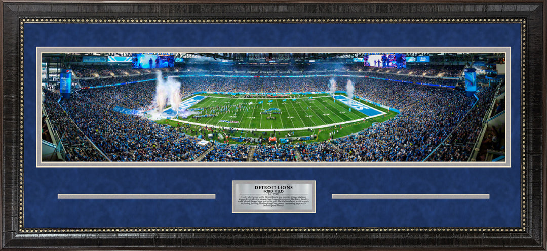 Detroit Lions Ford Field Panorama