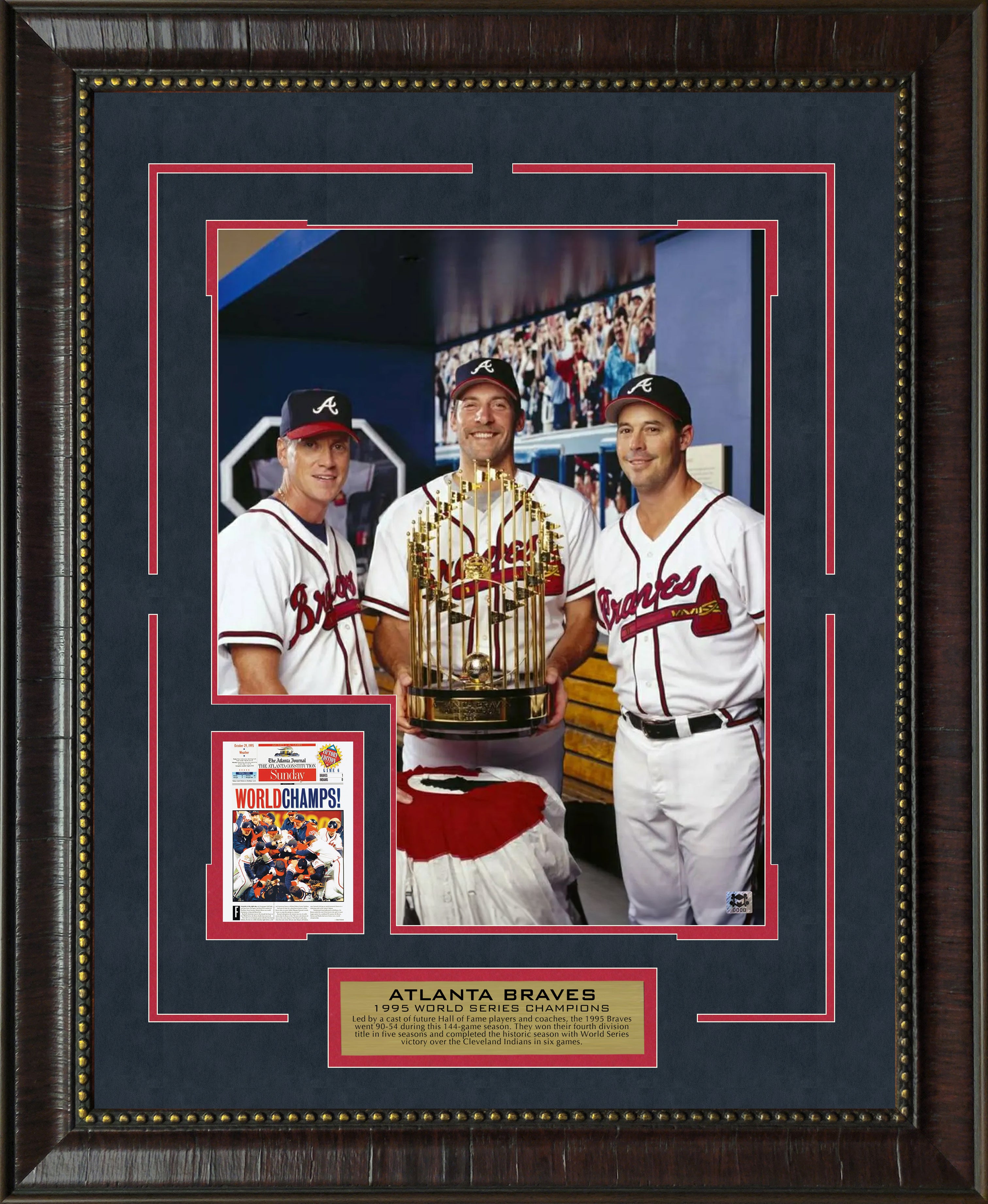 Atlanta Braves - 1995 World Series Champions with Limited Card