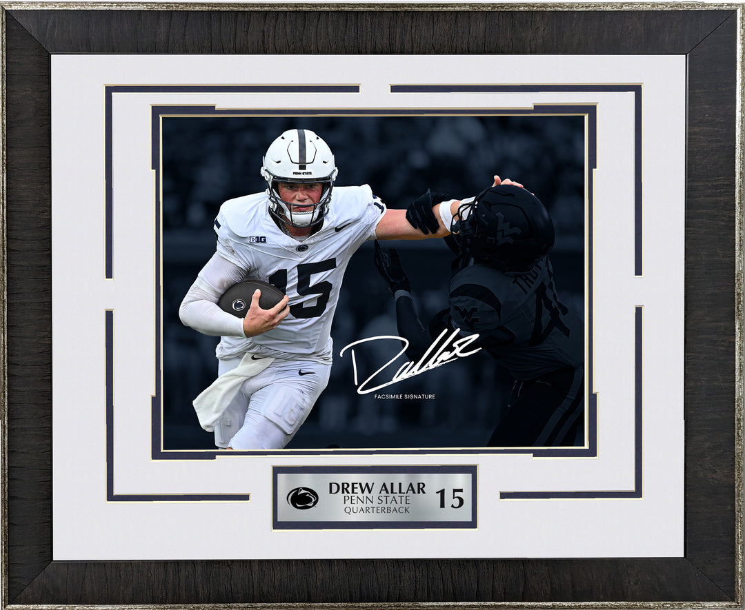 Drew Allar - Penn State Spotlight with Facsimile Signature