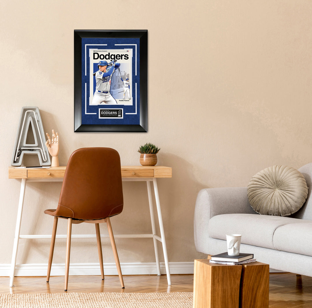 Los Angeles Dodgers - Mid Century Art