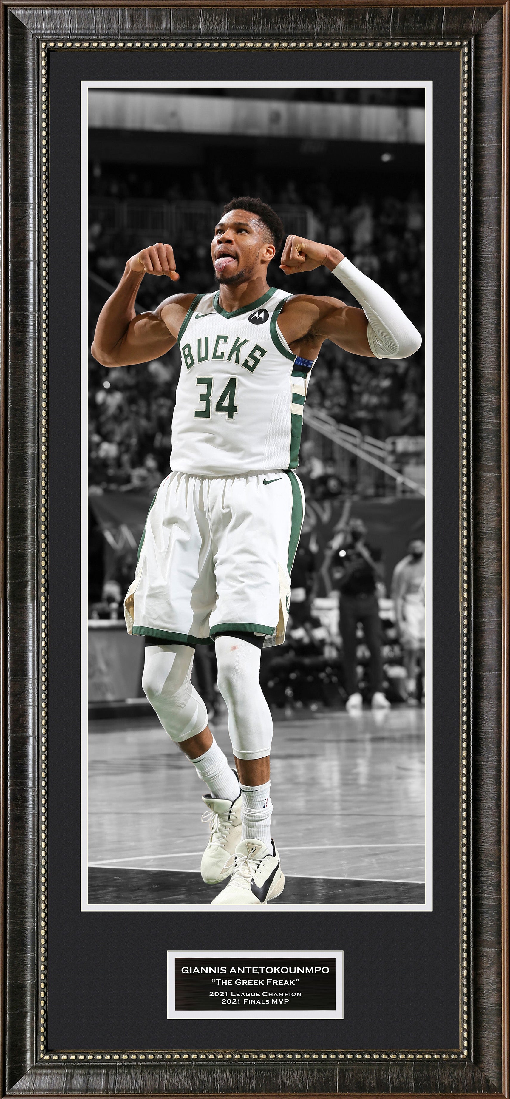 Giannis Antetokounmpo - Milwuakee Bucks - Large Wall Decor