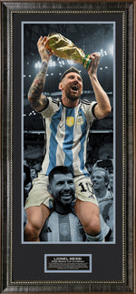 Load image into Gallery viewer, Lionel Messi - 2022 World Cup - Large Wall Decor
