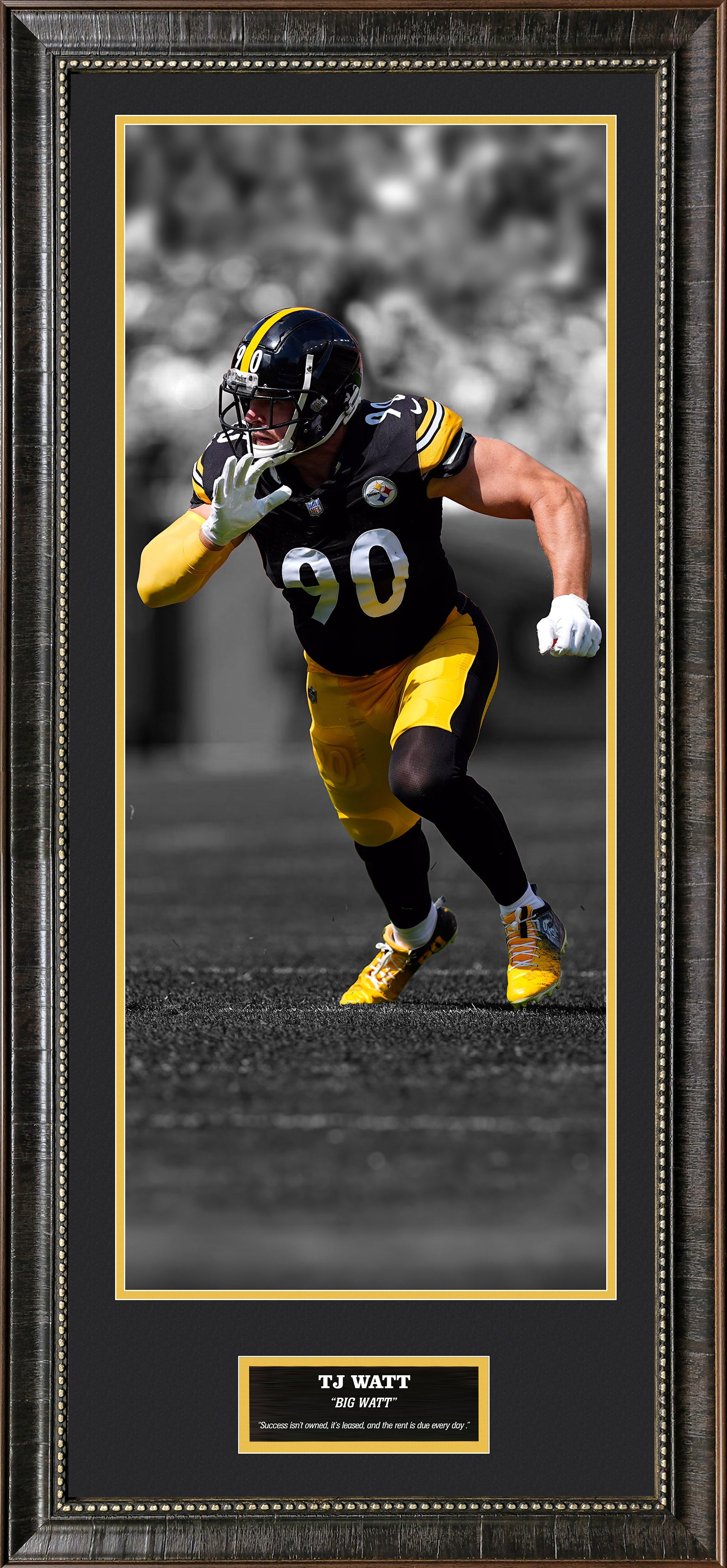 TJ Watt - Pittsburgh Steelers - Large Wall Decor