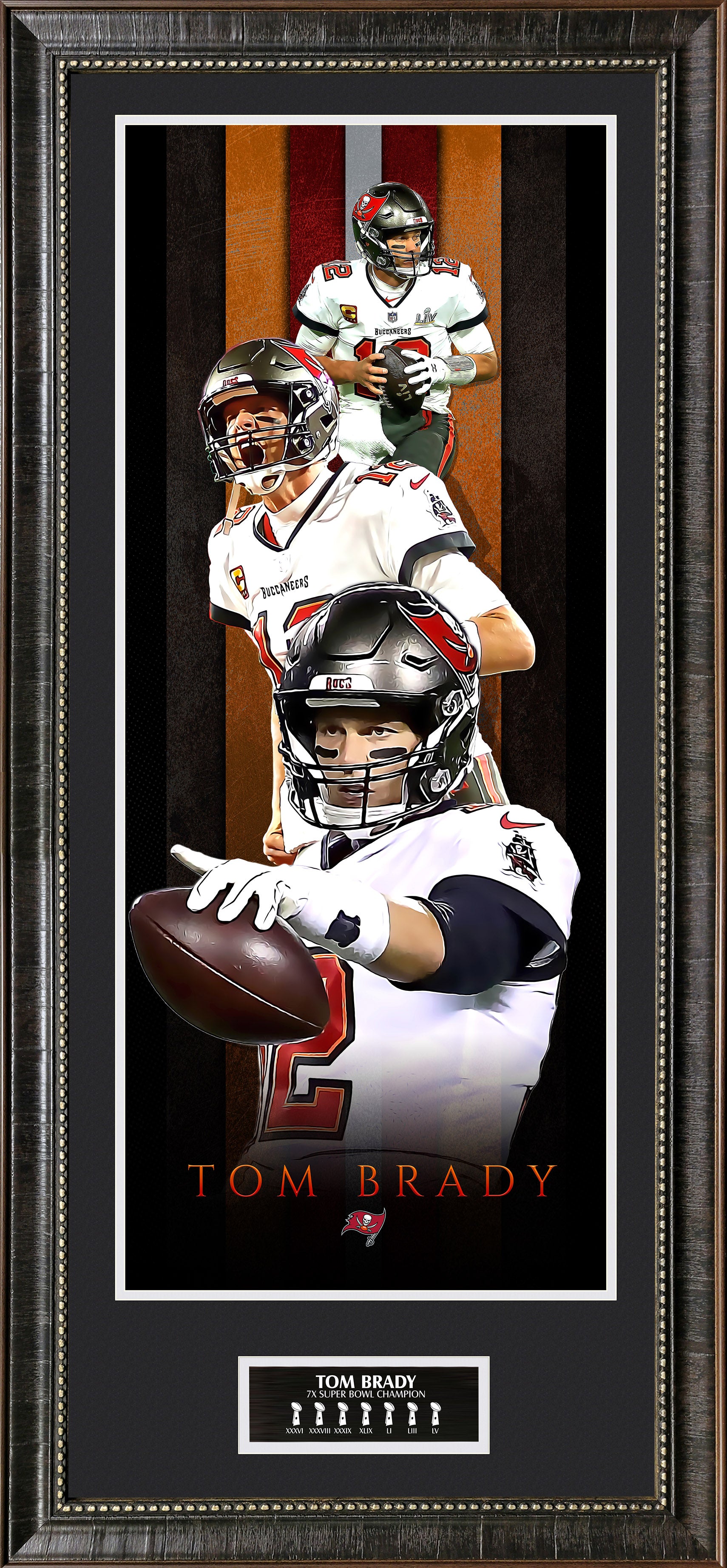 Tom Brady - Tampa Bay Buccaneers - Large Wall Decor