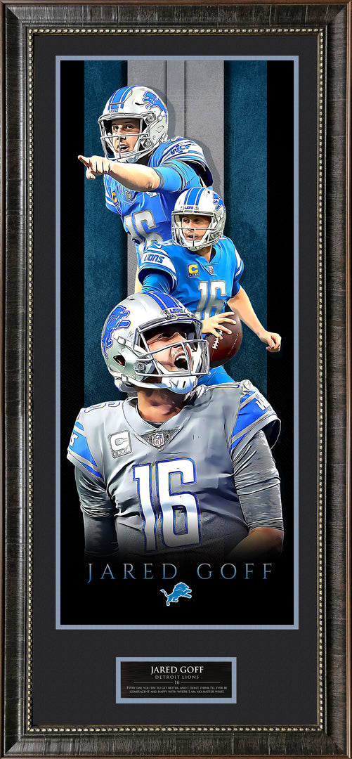 Jared Goff - Detroit Lions - Large Wall Decor