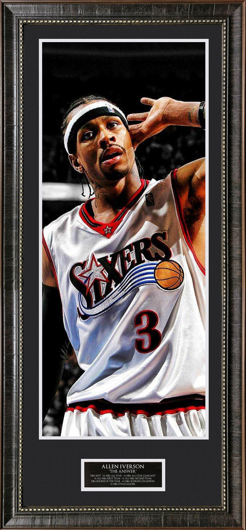 Allen Iverson - Philadelphia 76ers - Large Wall Decor