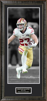 Load image into Gallery viewer, Christian McCaffrey - San Francisco 49ers - Large Wall Decor
