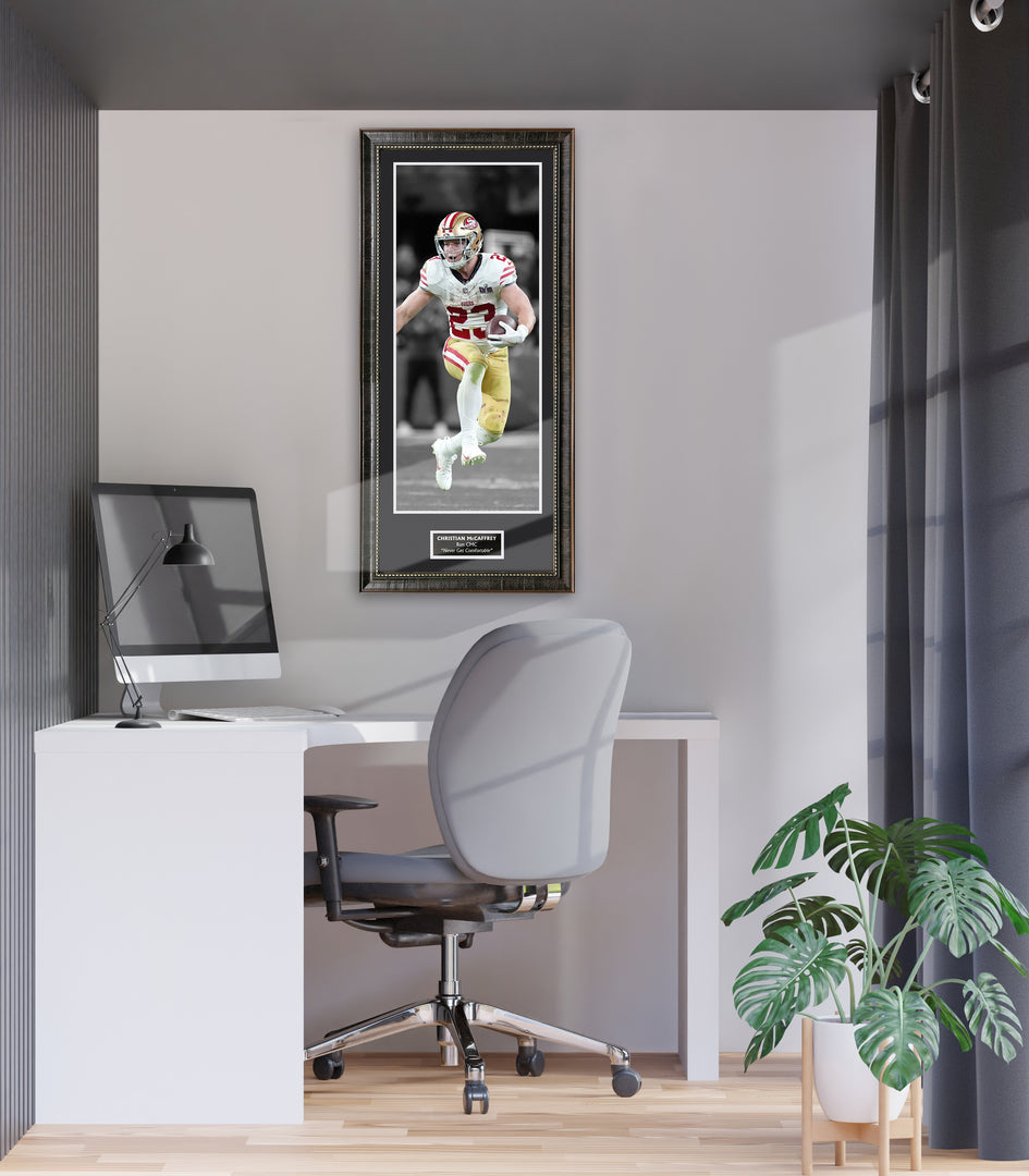 Christian McCaffrey - San Francisco 49ers - Large Wall Decor