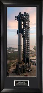 Load image into Gallery viewer, Space X Starship - Large Wall Decor
