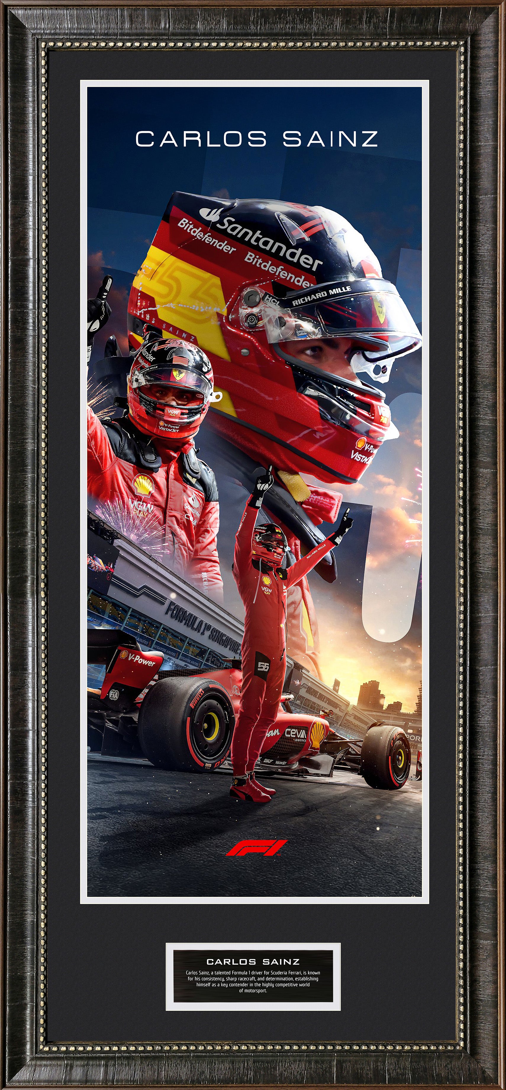 Carlos Sainz - Large Wall Decor