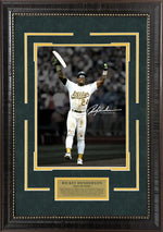 Load image into Gallery viewer, Rickey Henderson - Oakland Athletics - Spotlight with Facsimile Signature
