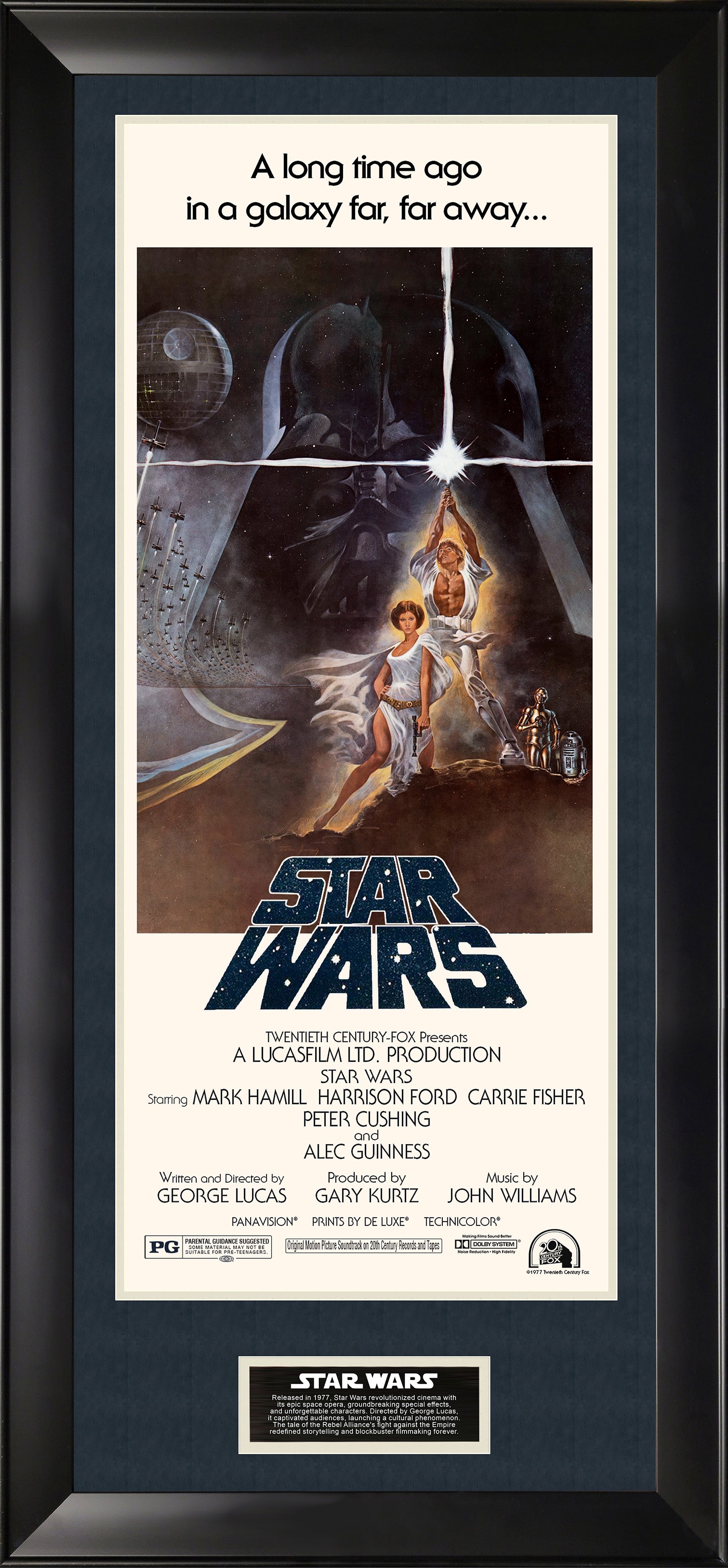 Star Wars Retro Poster - Large Wall Decor