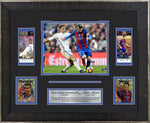 Load image into Gallery viewer, Ronaldo and Messi with Replica Tickets and LTD GRF Cards
