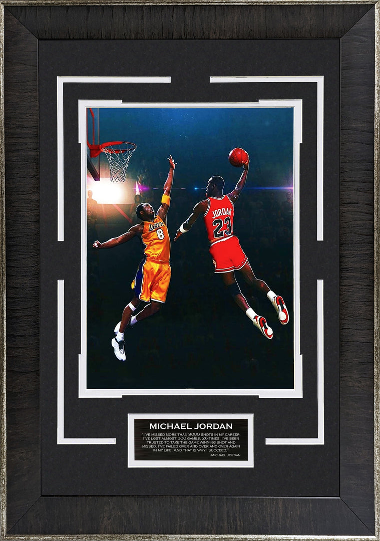 Michael Jordan vs Kobe Bryant Art