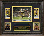 Load image into Gallery viewer, Roethlisberger and Ward - Pittsburgh Steelers with Replica Tickets and LTD GRF Cards
