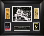 Load image into Gallery viewer, Elvis Presley with Replica Concert Poster Cards and Replica Tickets
