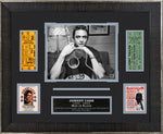 Load image into Gallery viewer, Johnny Cash with Replica Concert Posters and Replica Tickets
