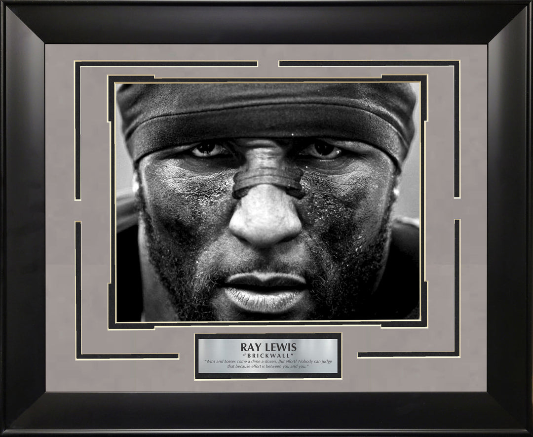 Ray Lewis - Baltimore Ravens - Brickwall