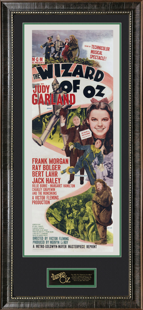 Wizard of Oz Replica Movie Poster - Large Wall Decor