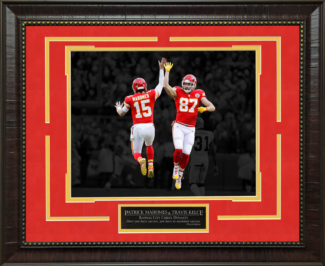 Mahomes and Kelce - Kansas City Chiefs - Spotlight