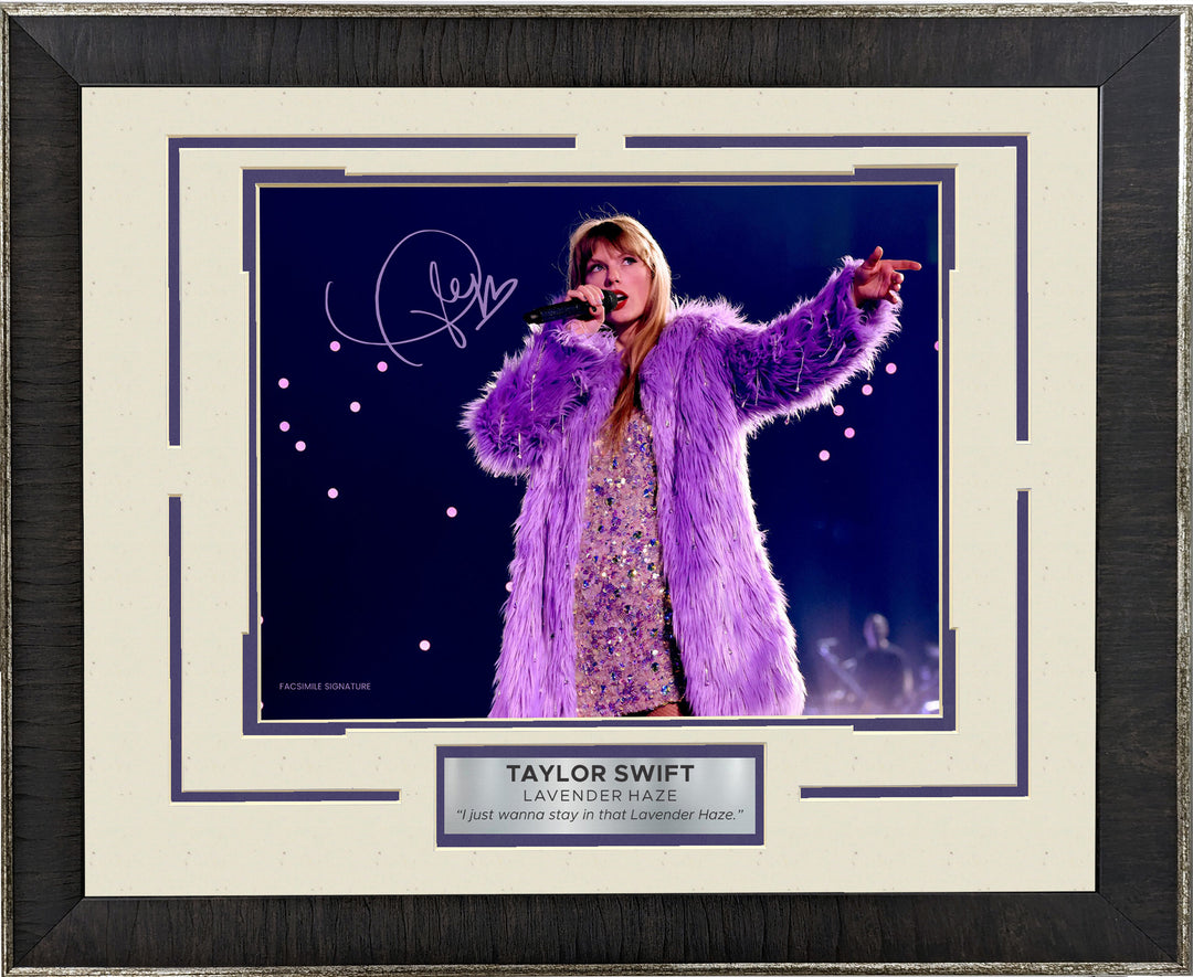 Taylor Swift - Lavender Haze with Facsimile Signature