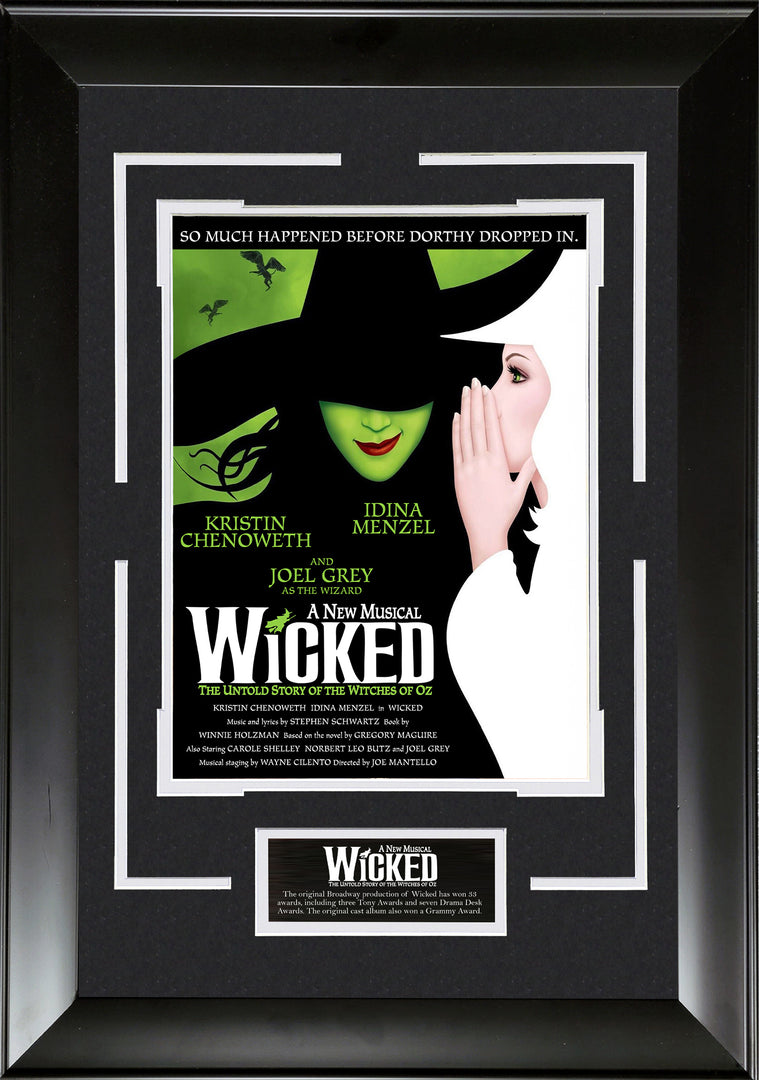 Wicked Broadway Replica Poster