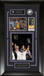 Load image into Gallery viewer, Kobe Bryant - Los Angeles Lakers - Last Game with Replica Ticket and Commemorative Lakers Coin
