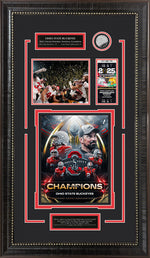 Load image into Gallery viewer, Oho State Buckeyes - 2025 National Champions with Replica Ticket and Commerative Ohio State Coin
