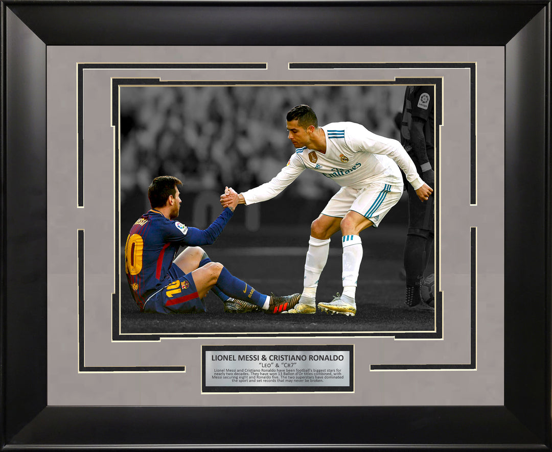 Lionel Messi and Cristiano Ronaldo