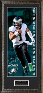 Load image into Gallery viewer, Jalen Hurts - Philadelphia Eagles - Spotlight with Facsimile Signature on Large Wall Decor
