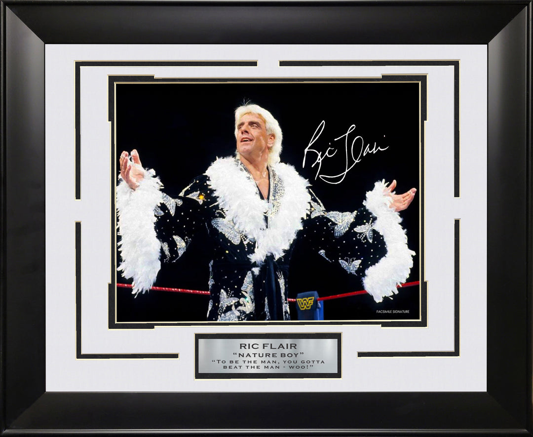Ric Flair with Facsimile Signature
