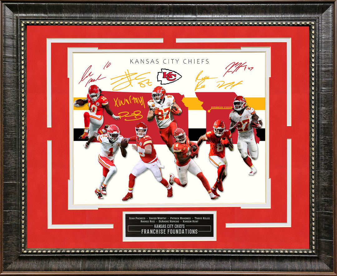 Kansas City Chiefs - Franchise Foundations with Facsimile Signatures