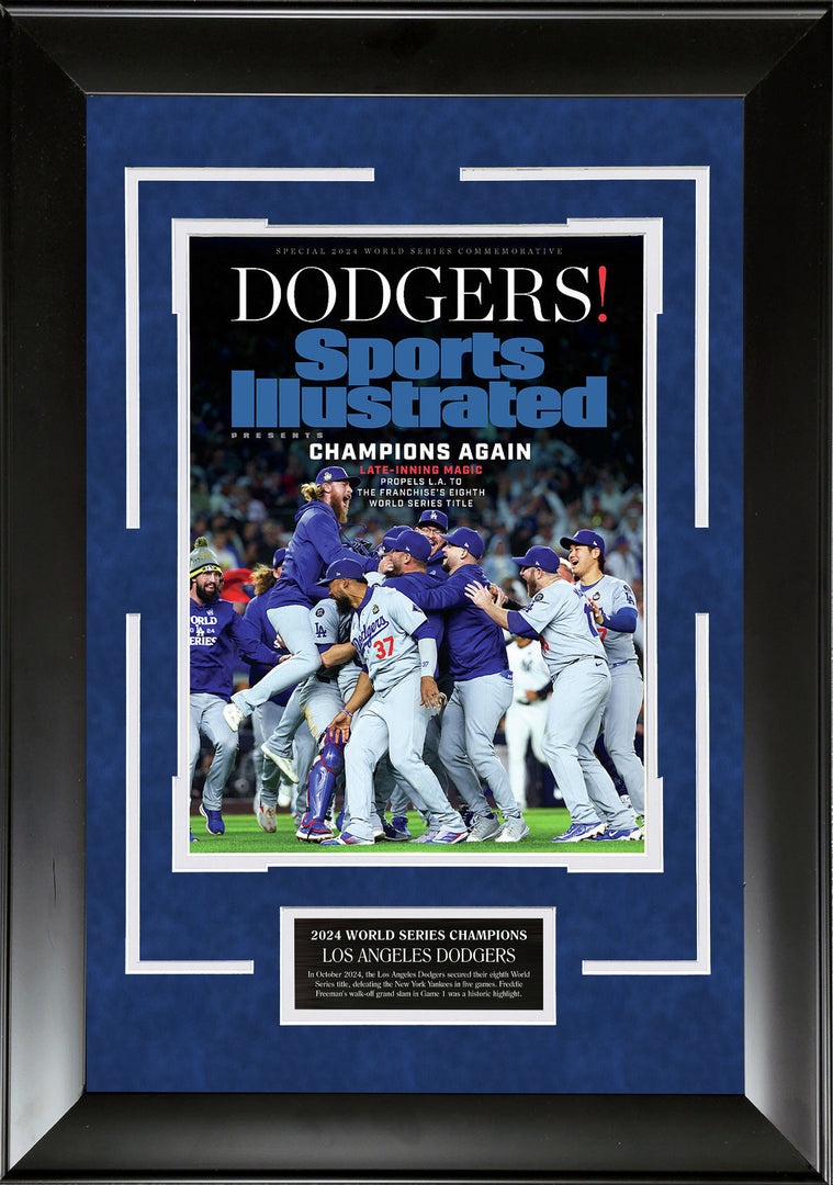 LA Dodgers - 2024 World Series Champions Si Cover