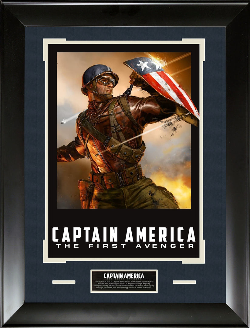 Captain America - The First Avenger Retro Print