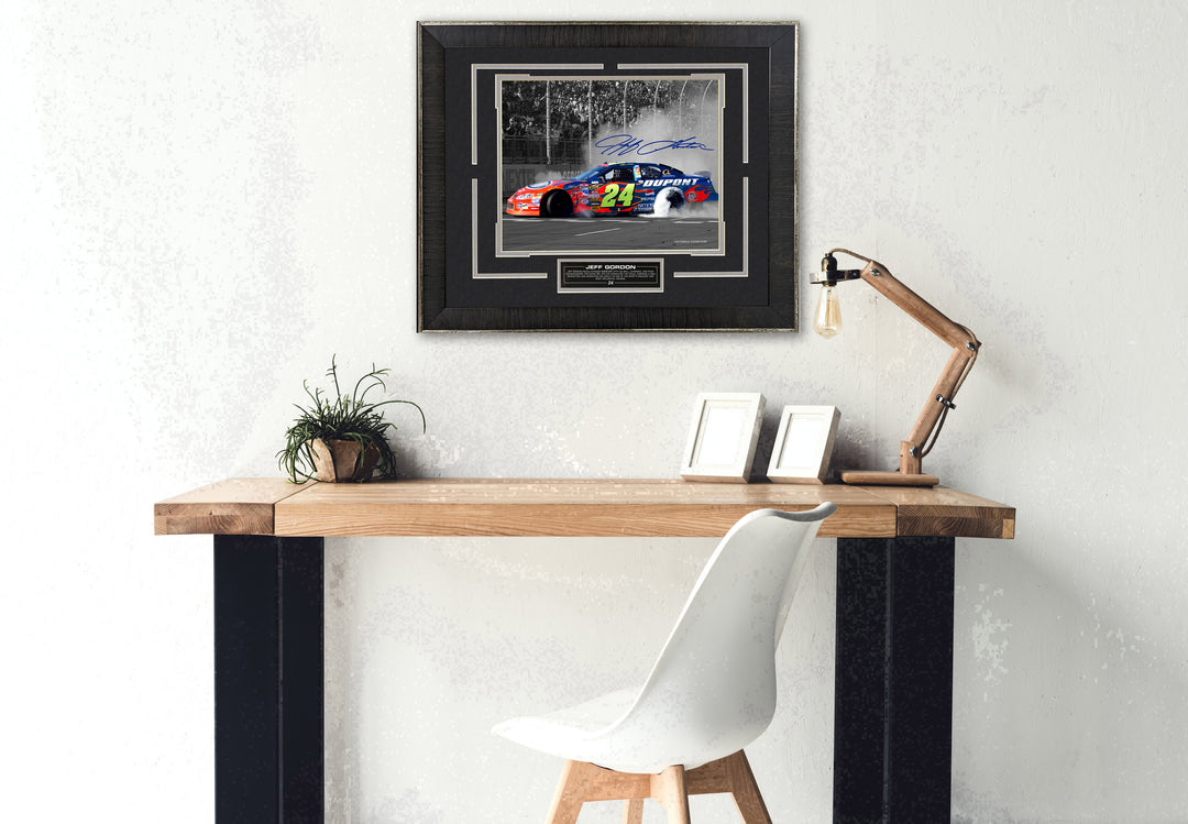 Jeff Gordon - Spotlight with Facsimile Signature