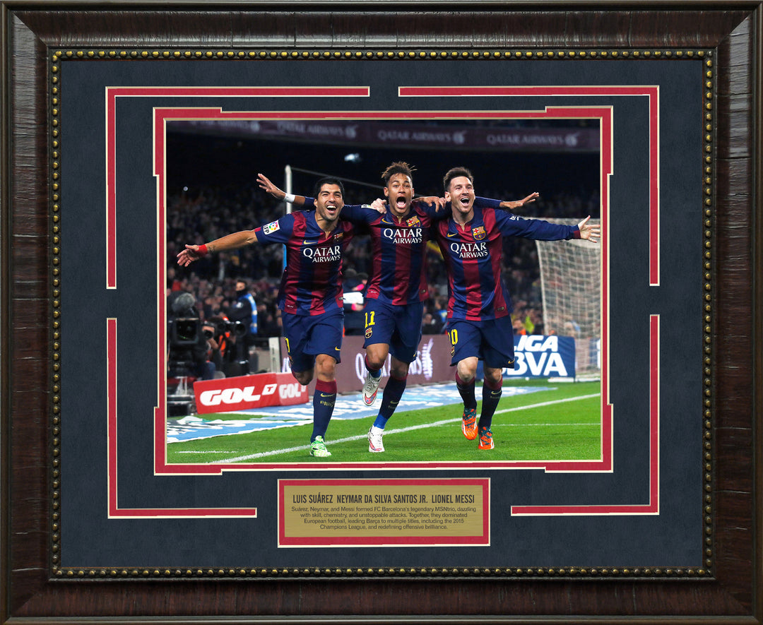 Suarez, Neymar, and Messi - FC Barcelona