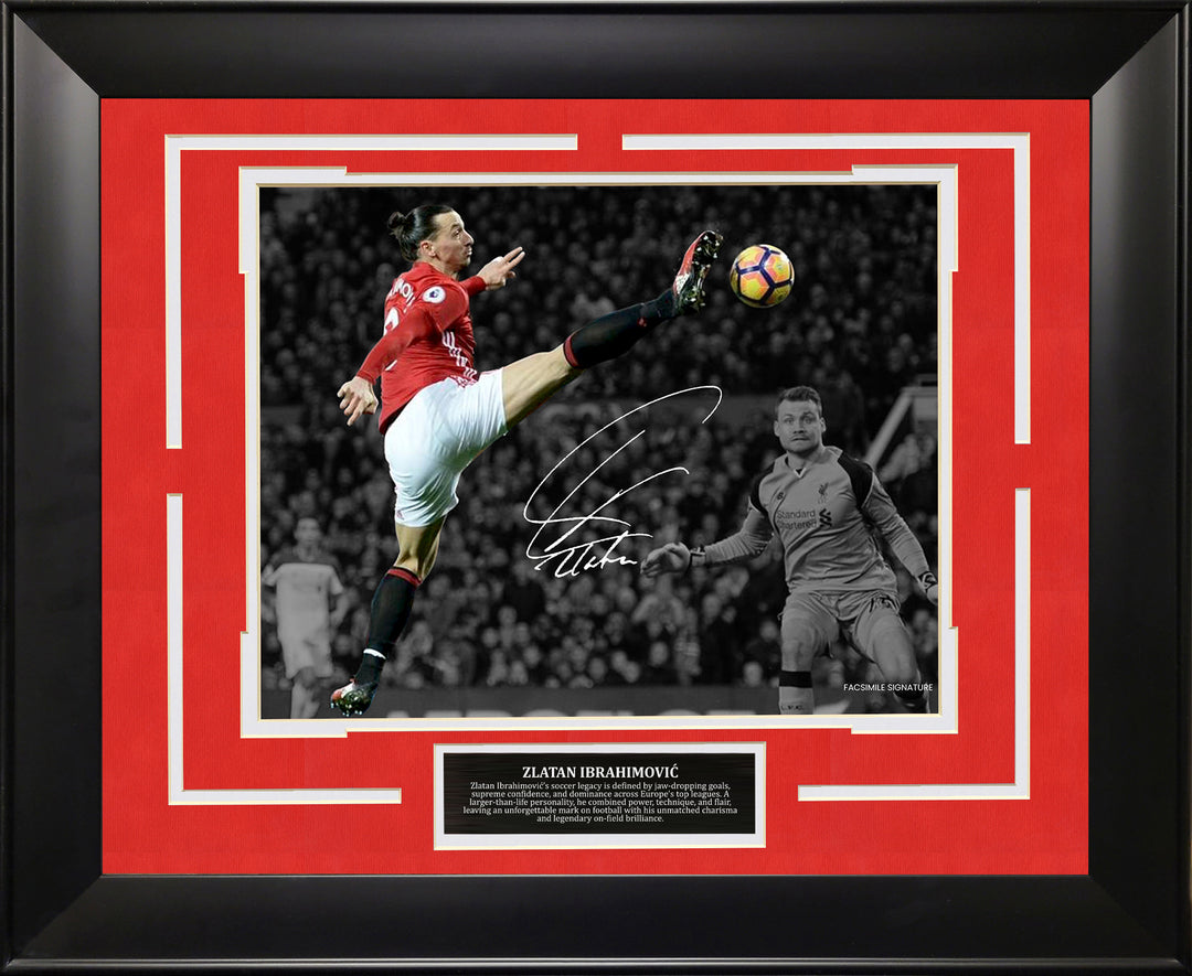 Zlatan Ibrahimović Spotlight with Facsimile Signature