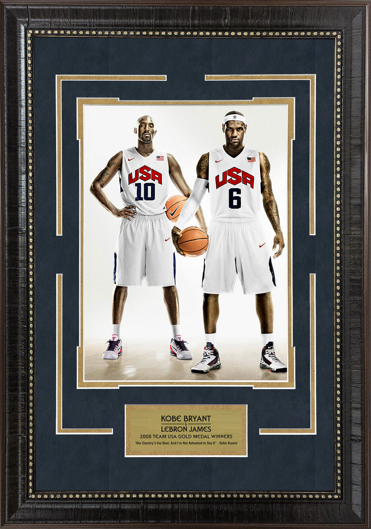 Lebron James and Kobe Bryant - 2008 Team USA