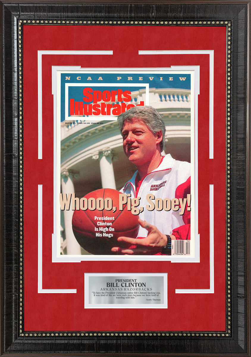Bill Clinton Razorbacks President Bill Clinton - Arkansas Razorbacks - Si Cover