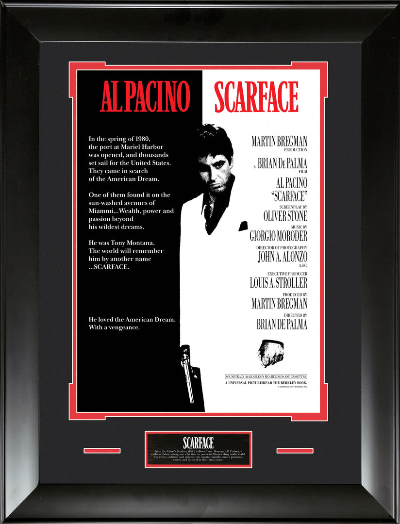 Scarface Movie Poster Replica