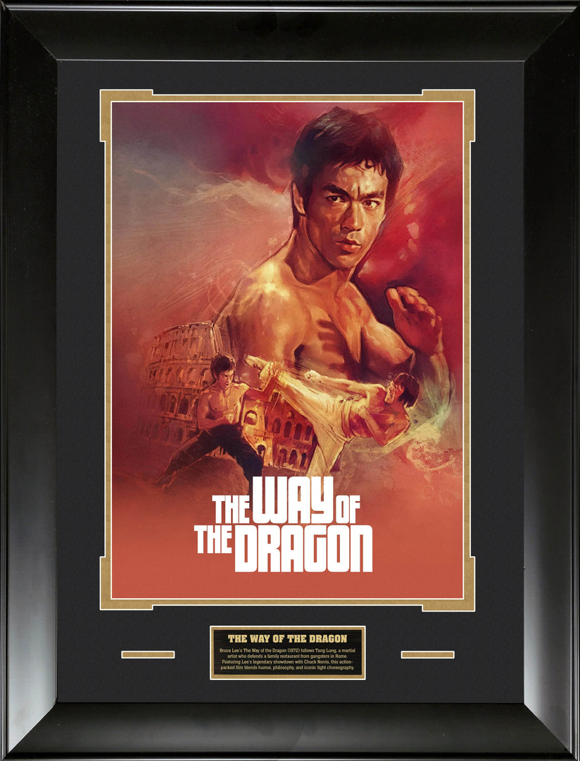 The Way of the Dragon - Replica Movie Poster Art