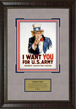 Load image into Gallery viewer, I Want You - Uncle Sam - Replica WW2 Poster
