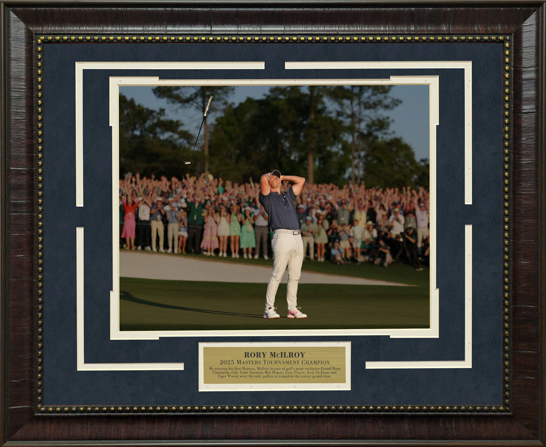 Rory McIlroy - Masters Club Toss Celebration