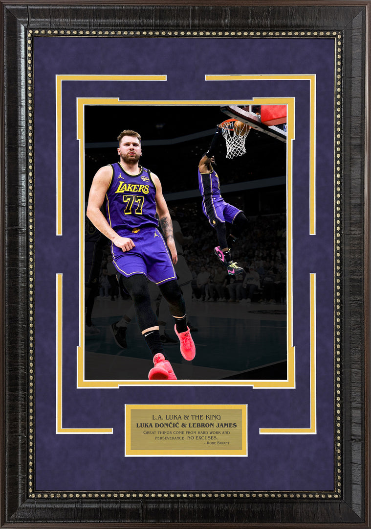 L.A. Luka and The King - Los Angeles Lakers Spotlight