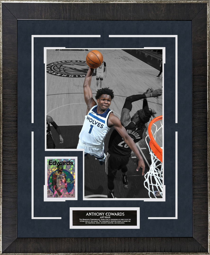 Anthony Edwards - Minnesota Timberwolves - Spotlight with LTD SRF Card