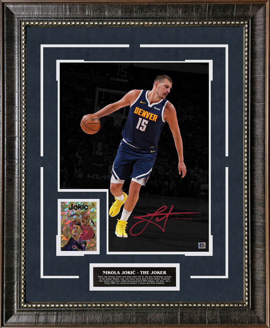 Nikola Jokić - Denver Nuggets - Spotlight with Facsimile Signature and LTD GRF Card